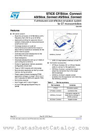 AD/Stice_Connect datasheet pdf ST Microelectronics