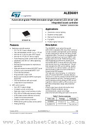 ALED6001 datasheet pdf ST Microelectronics