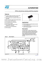 ALTAIR05T-800 datasheet pdf ST Microelectronics