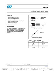 BAT48JFILM datasheet pdf ST Microelectronics