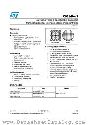 ST23YR18CD21REV3 datasheet pdf ST Microelectronics