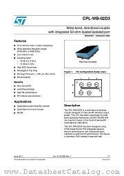 CPL-WB-02D3 datasheet pdf ST Microelectronics