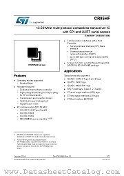 CR95HF-VMD5T datasheet pdf ST Microelectronics