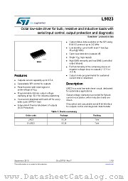 E-L9823 datasheet pdf ST Microelectronics
