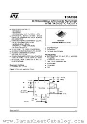 E-TDA7396 datasheet pdf ST Microelectronics