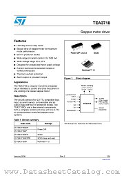 E-TEA3718SP datasheet pdf ST Microelectronics