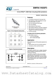 EMIF04-1K030F3 datasheet pdf ST Microelectronics