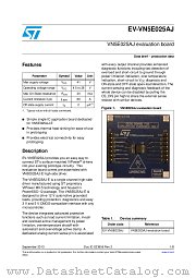 EV-VN5E025AJ datasheet pdf ST Microelectronics