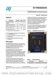 EV-VND5E025AK datasheet pdf ST Microelectronics