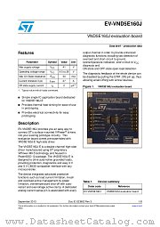 EV-VND5E160J datasheet pdf ST Microelectronics