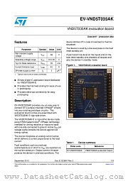 EV-VND5T035AK datasheet pdf ST Microelectronics