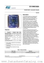 EV-VNH5180A datasheet pdf ST Microelectronics
