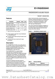 EV-VNQ5E050AK datasheet pdf ST Microelectronics