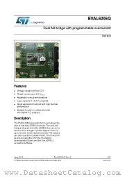 EVAL6206Q datasheet pdf ST Microelectronics