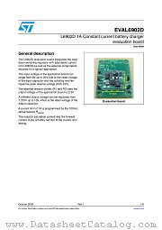 EVAL6902D datasheet pdf ST Microelectronics