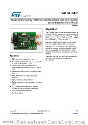 EVALSTPM32 datasheet pdf ST Microelectronics