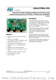 EVALSTPM3X-3PH datasheet pdf ST Microelectronics