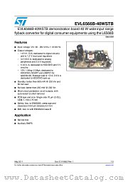 EVL6566B-40WSTB datasheet pdf ST Microelectronics