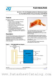 FLEX-M24LR04E datasheet pdf ST Microelectronics
