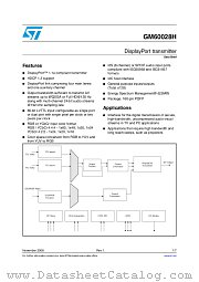 GM60028H datasheet pdf ST Microelectronics