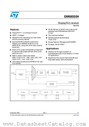 GM68020H-CG datasheet pdf ST Microelectronics