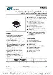 HM301DL datasheet pdf ST Microelectronics