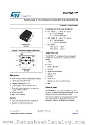HSP061-2P6Y datasheet pdf ST Microelectronics