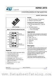 HSP061-4NY8 datasheet pdf ST Microelectronics