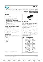 ITAxxB3 datasheet pdf ST Microelectronics