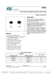 KFXX datasheet pdf ST Microelectronics