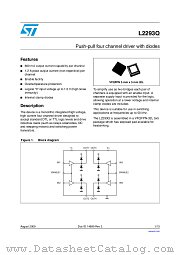 L2293QTR datasheet pdf ST Microelectronics