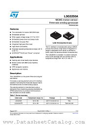 L3G3250ATR datasheet pdf ST Microelectronics
