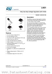 L4931ABD35-TRY datasheet pdf ST Microelectronics