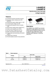 L4949ED-E datasheet pdf ST Microelectronics