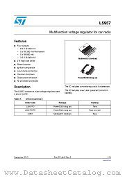 L5957PDTR datasheet pdf ST Microelectronics