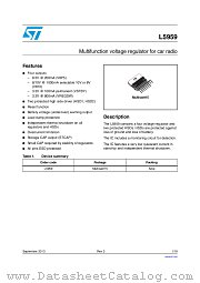 L5959 datasheet pdf ST Microelectronics