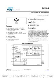 L6206QTR datasheet pdf ST Microelectronics