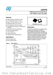 L6227Q datasheet pdf ST Microelectronics