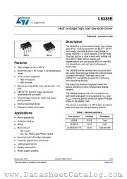 L6385E datasheet pdf ST Microelectronics
