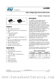 L6388ED013TR datasheet pdf ST Microelectronics
