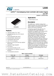L6482HTR datasheet pdf ST Microelectronics