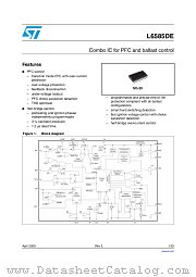 L6585DETR datasheet pdf ST Microelectronics