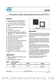 L6716 datasheet pdf ST Microelectronics