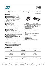 L6730C datasheet pdf ST Microelectronics