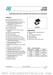 L6730BTR datasheet pdf ST Microelectronics