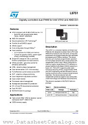 L6751TR datasheet pdf ST Microelectronics