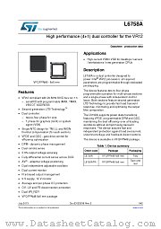 L6758A datasheet pdf ST Microelectronics