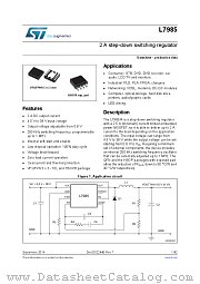 L7985TR datasheet pdf ST Microelectronics