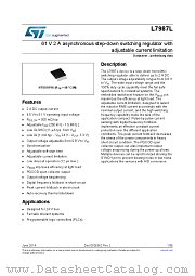 L7987L datasheet pdf ST Microelectronics
