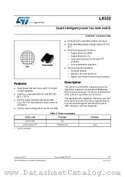 L9332 datasheet pdf ST Microelectronics